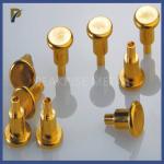 Bright Copper Tungsten Parts Connector CuW Alloy Copper Tungsten Tube Tungsten