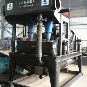 China Double Spray Sand Recycling Machine Polyurethane Screen Strong Applicability wholesale