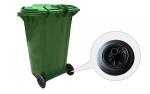 Waste Bins Plastic Molded Products Road Exterior 30 Gallon Trash Can