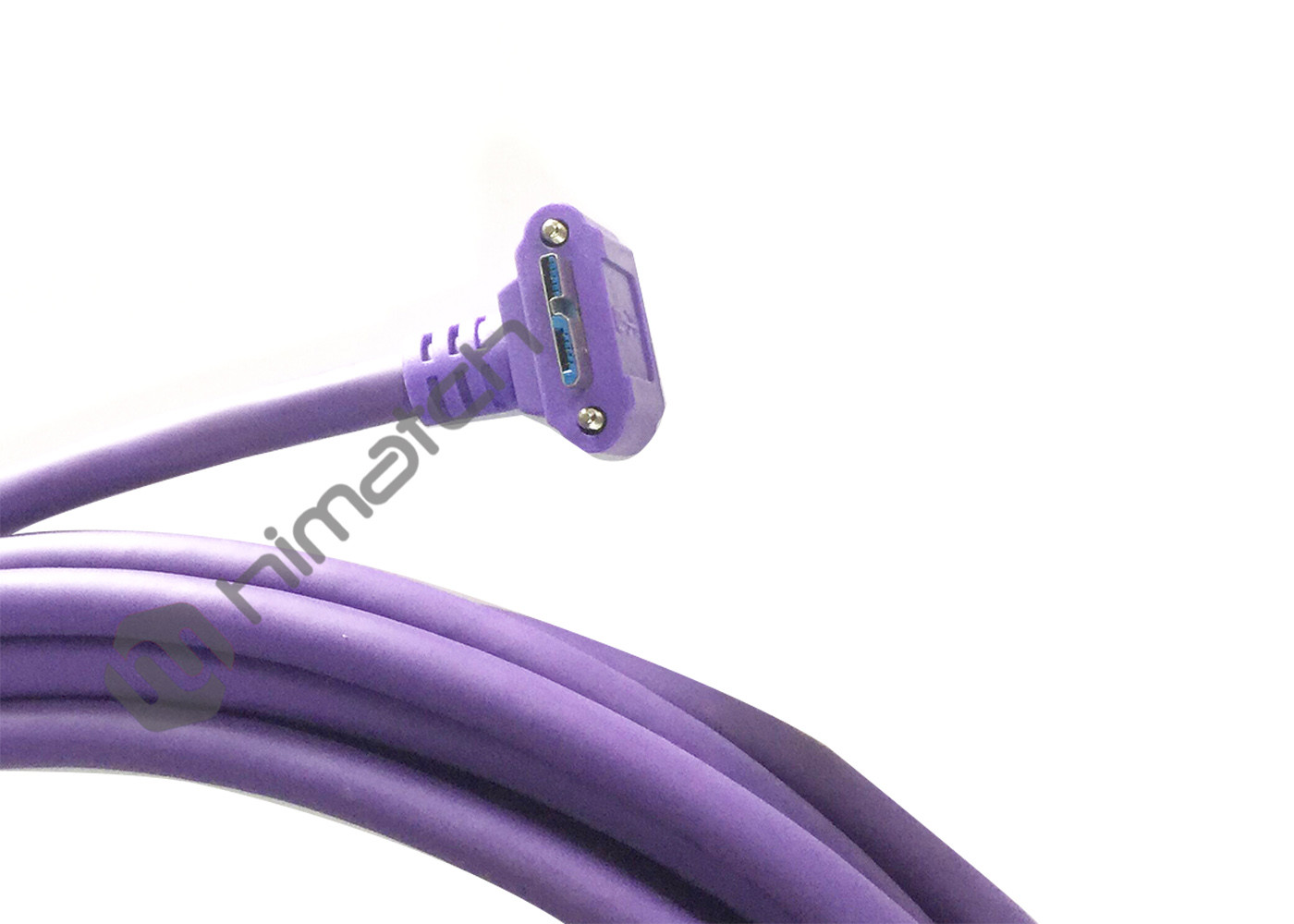 5M High Flexible USB3 A Male to Micro B Male Camera Cable Assemblies with Thumbscrew Locking for Drag Chiam