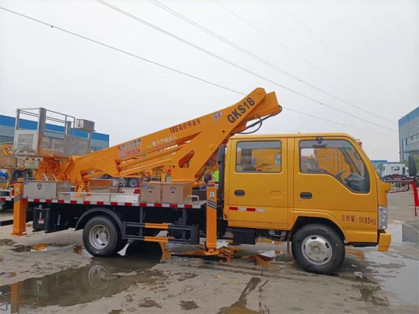 24m High-Altitude Operation Trucks Truck Mounted Aerial Work Platform 4X2 Aerial
