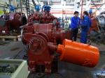 DN300 - 2600 mm Hydraulic counter weight Flanged Globe Valve, spherical Valve