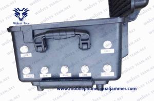 China Waterproof Outdoor High Power Military Manpack VIP Protection Defence Anti UAV Drone Jammer wholesale