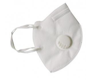 China Lint Free N95 Face Mask , White N95 Respirator Mask With Valve Quick Delivery wholesale