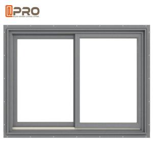China Residential Aluminum Sliding Glass Windows / Sliding House Windows aluminum window frame slide tempered glass sliding wholesale