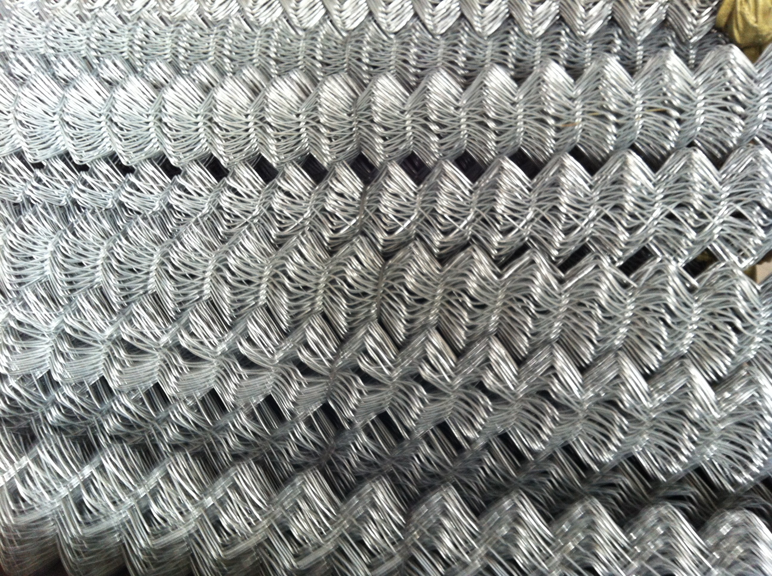 50*50MM PVC Coated Galvanized Chain Link Fence
