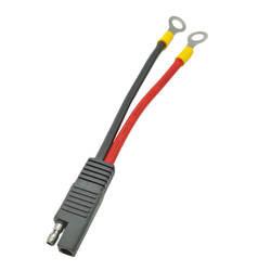 China 10AWG 12AWG 14AWG Battery Charge Cables SAE To O Ring Terminal Harness wholesale