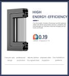 Modern Aluminum Sliding Glass Window , Aluminium Double Glazed Sliding Windows
