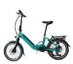 Hidden Battery Mid Drive Electric Bike Max Speed 30km/h 20 Inch Folding Ebike