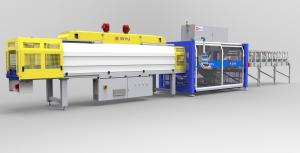 China 48000BPH 60000BPH High Speed Shrink Packer Wrap Machine 130KW wholesale