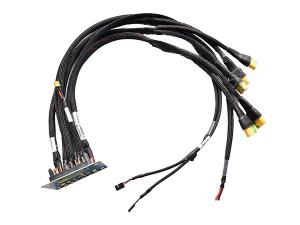 China 300V 600mm PET Woven Mesh Wiring Harness For Power Transfer Board Wiring Harness wholesale