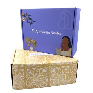 China 4C 1C Cardboard Gift Boxes 350g CMYK Mailing Corrugated Clothing Shoe Paper Package wholesale