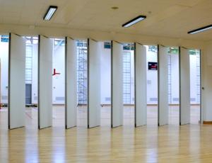 China Sliding Door Movable Partition Wall Retractable Door For Hotel 5 Years Warranty wholesale