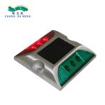 Solar cat eyes led traffic signal lights for road safety warning