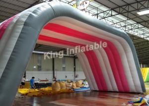 China Custom White Inflatable Event Tent Size 10*5*5m For Shelter Or Advertising wholesale
