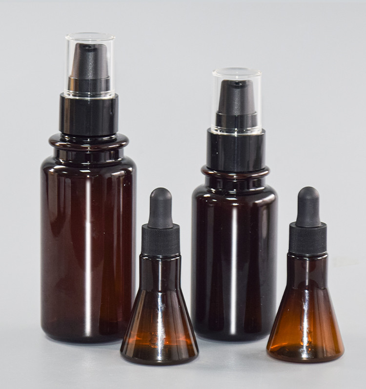 120ml/180ml PET+PP Lotion Pump Bottle Skin Care Packaging Body Lotion Bottle UKL22