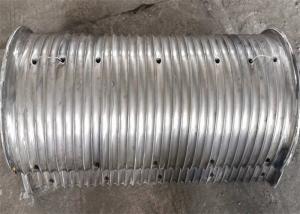China Lifting Crane And Pulling Equipment Cable Winch Drum With Lebus Sleeves wholesale