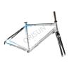 Buy cheap 46cm / 49cm Girls Bike Frame , Smooth Welding Carbon Fiber Road Bike Frame from wholesalers