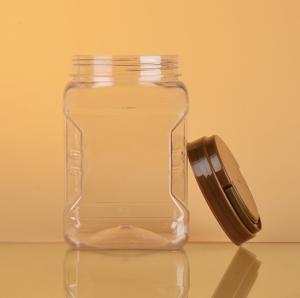 China 275mm Height Food Grade 2 Gallon Cookie Jar With Black Lid wholesale