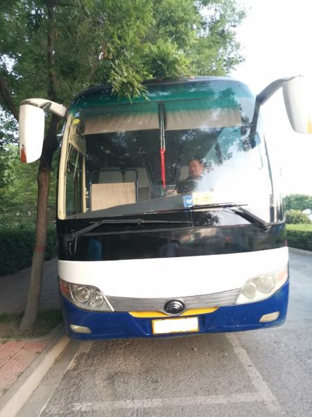 Left Hand Drive Used Yutong Buses / 2011 Year Used Coach Bus For Transport