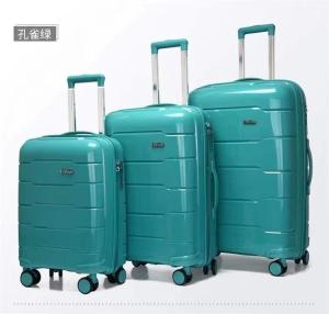 China PP Smart Travelling Hand Bags Carry On Travel Bags Cabin Luggage Suitcase Set 20/24/28inch Custom Hard Spinner Luggage wholesale