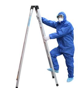 China Dark Blue Disposable Protective Suit wholesale
