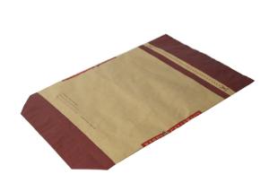 China Waterproof H70mm Multiwall Kraft Paper Bags Flexo Print wholesale
