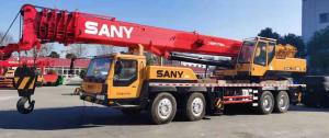 China 2nd Hand 75 Ton Truck Crane Sany STC75 With 12m Main Boom 80Km/h wholesale