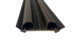 U-shaped Vinyl Door Bottom Sealing Strip for Noise Reduction and Smoke