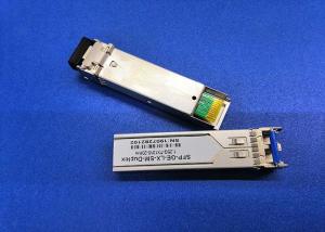 China 60KM 1490nm LC Port 2 Fiber Optic Transceiver Module 155Mbps SFP Single Mode wholesale