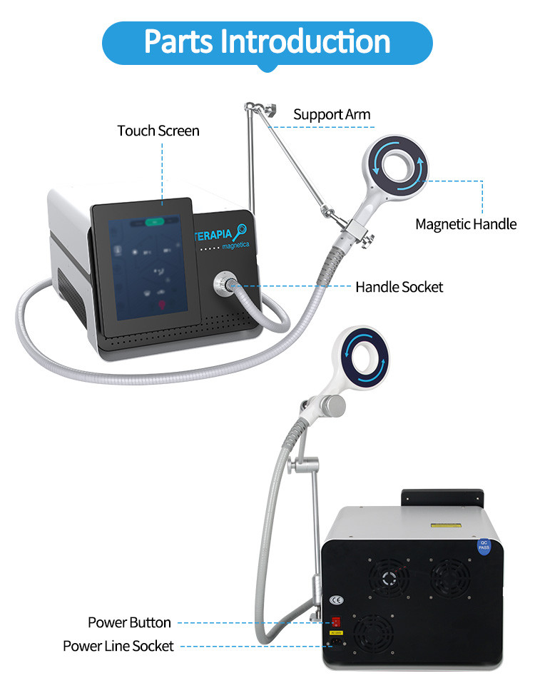 Lumbar Magnetic Therapy Machine Reduce Inflammatory Response / Spinal Rehabilitation