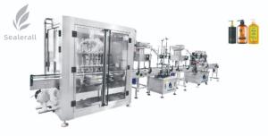 China Automatic Liquid Filling Production Line GMP Wear Resistant With Stainless Steel Material wholesale