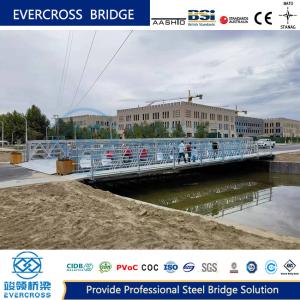 China HD200 Detachable Steel Bailey Bridge Prefabricated AASHTO Standard wholesale