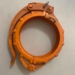 125 150 180 Orange Color Pipe Clamp Spare Parts For Zoomlion Concrete Pump