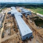 Prefabricated Steel Frame Building Workshop Lightweight Steel Frame Construction