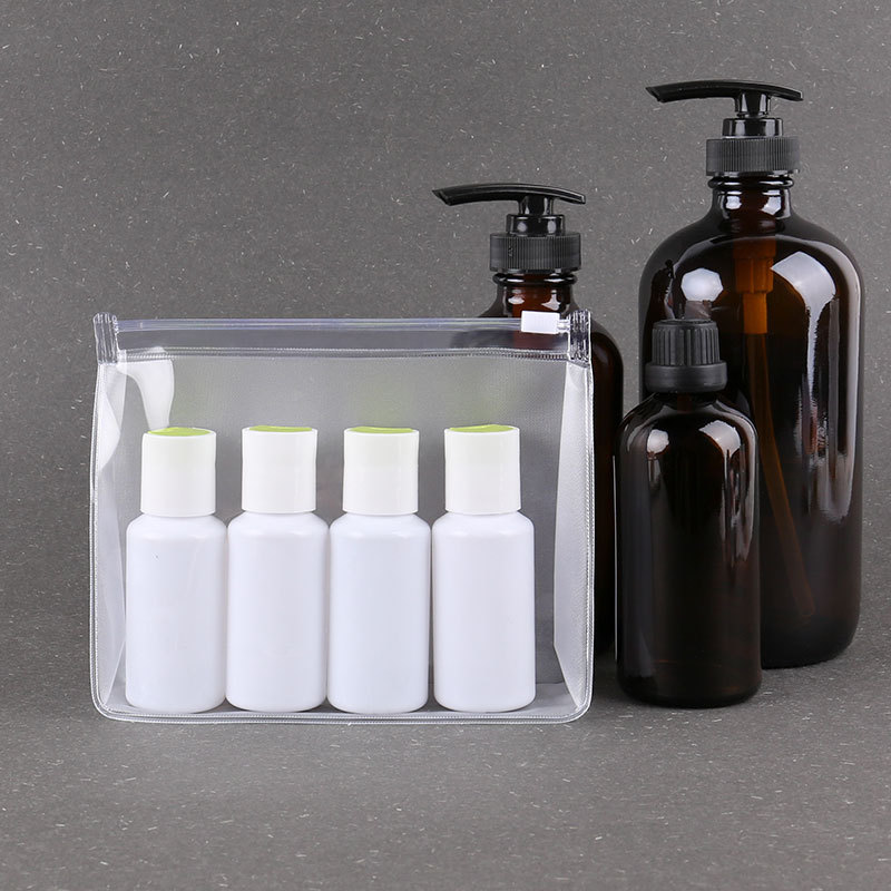 Custom waterproof clear pvc slider plastic zipper bag