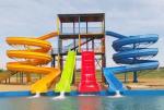 Customized Color Fiberglass Water Park Slide Outdoor Water Games Park Pool