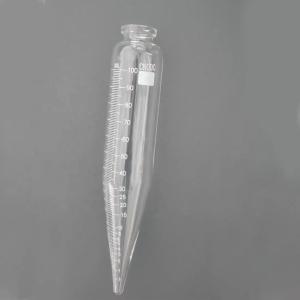 China Cenlee Conical Bottom oil Centrifuge Tube precise measurement lab glass centrifuge tubes wholesale