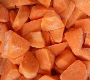 China Full Nutritions Contained Frozen Diced Carrots Fresh Vegetable Frozen Process Flow wholesale