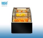 Secop Compressor Glass Cabinet Ice Cream Cake Display Freezer Low Noise OEM