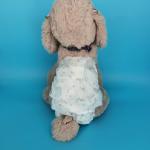 Customized Blue Large Dog Diaper for Pets 3D Leak Prevention Channel