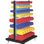 Hanging Plastic Bins For Shelvs Parts Bin Tools Industrial Storage Use Warehouse