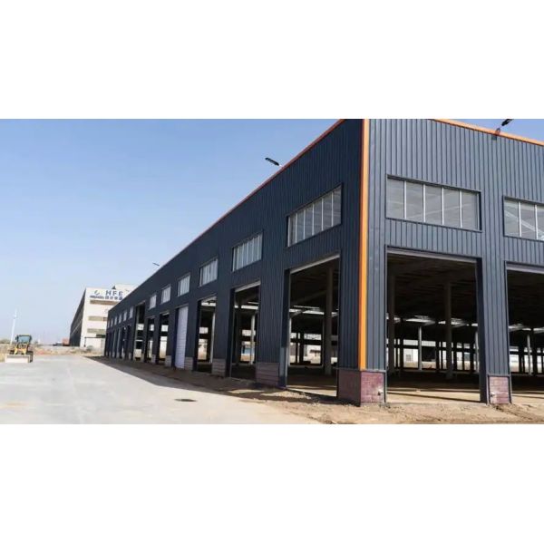 Customizable Dimensions High-Strength Steel Frame Warehouse with Corrosion Resistant Coating