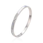 Luxury Store White Shell Bracelet 12G 18k Gold Stainless Steel Bangle
