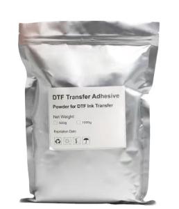 China Soft DTF Powder White Adhesive Hot Melt Transfer Powder Water Resistance wholesale