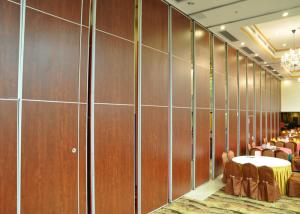 China Fabric Wooden Free Standing MDF Partition Wall  For Banquet Hall wholesale