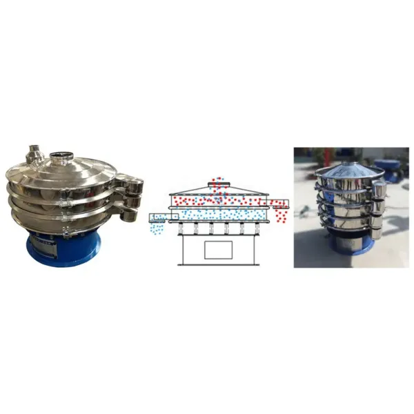 High Efficiency Rubber Crumb Vibrating Screen for All Sizes