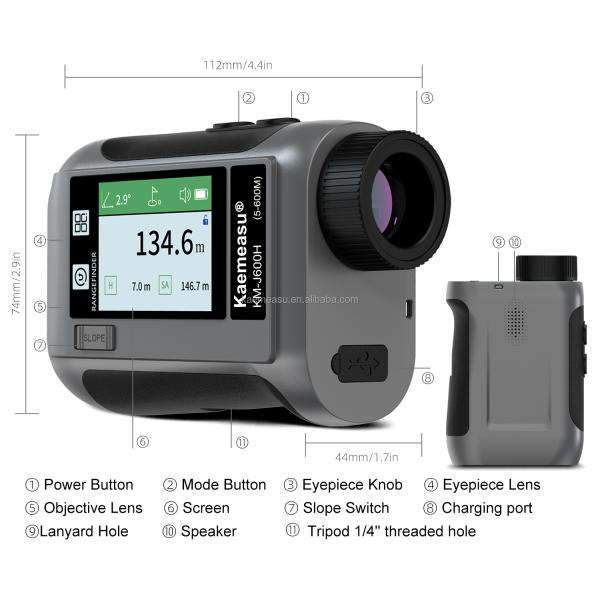 J1200m High Precision Laser Rangefinder Multifunction Device for Real Estate Engineering