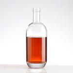 700ml Tiger Shape Whiskey Bottle 355ml Amber Glass Empty Bottle Super Flint