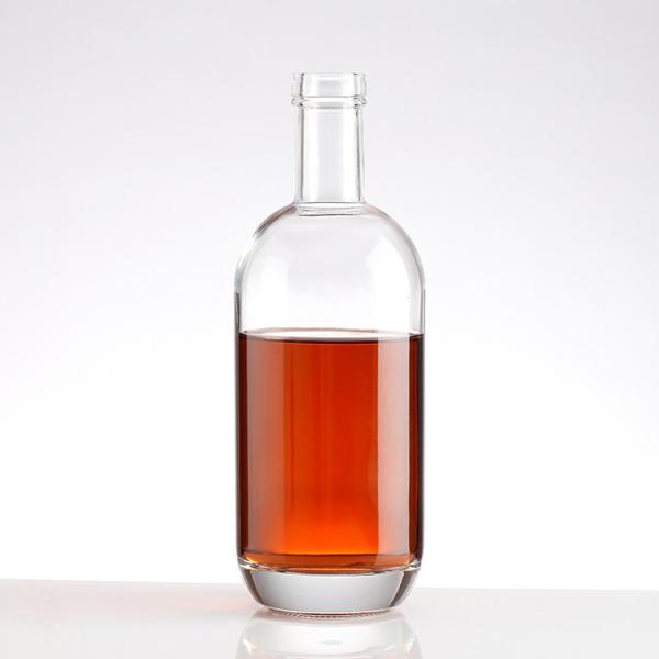700ml Tiger Shape Whiskey Bottle 355ml Amber Glass Empty Bottle Super Flint